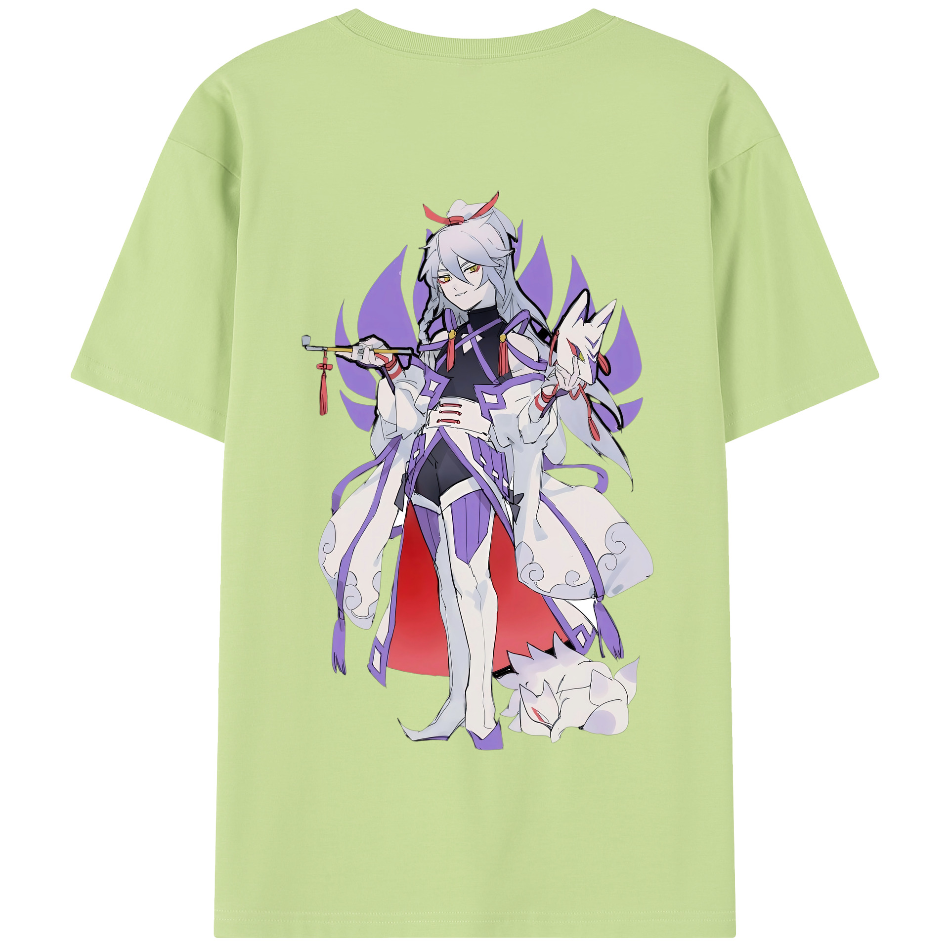 （画像用） 妖怪ウォッチ Yo-kai Watch 綿100％半袖Tシャツ（背面プリント）